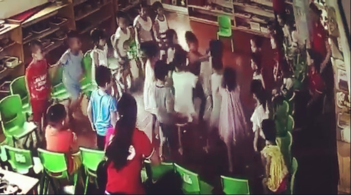 Xuất hiện clip cô giáo mầm non ra lệnh