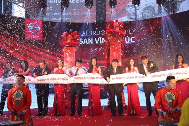 Khai trương đại lý ô tô Nissan Vĩnh Phúc 