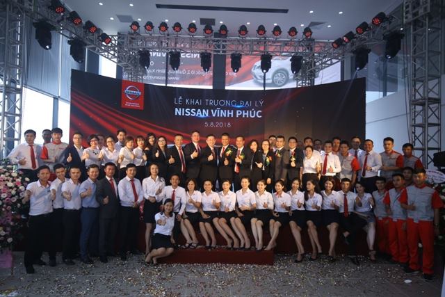 Khai trương đại lý ô tô Nissan Vĩnh Phúc 