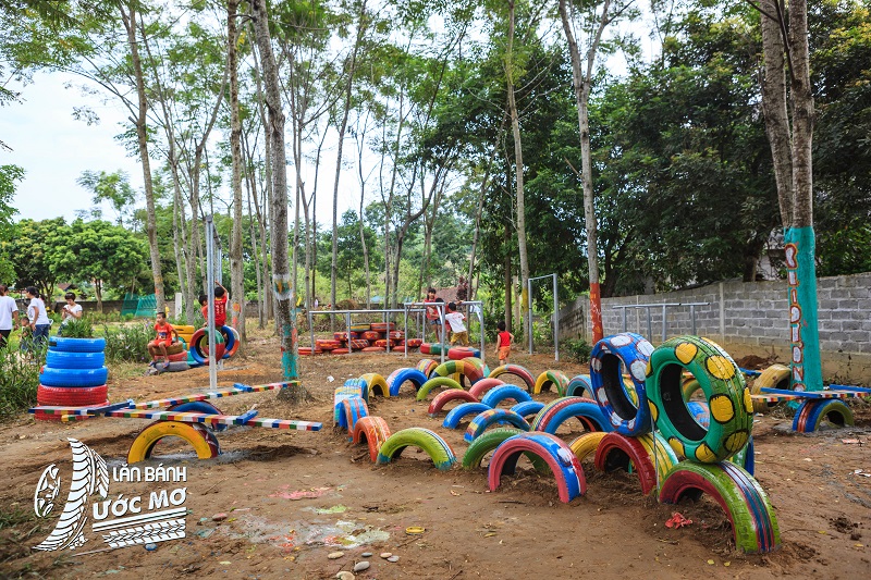 Sân chơi ước mơ - Công trình nhỏ, ý nghĩa lớn