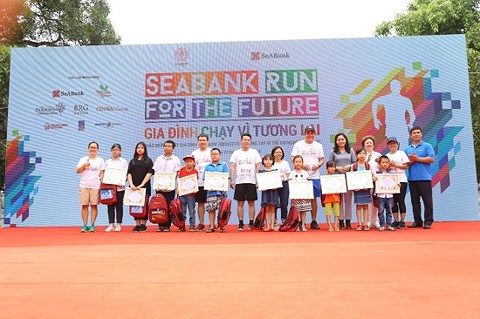 SeABank tổ chức giải chạy “Gia đình chạy vì tương lai – SeABank run for the future”