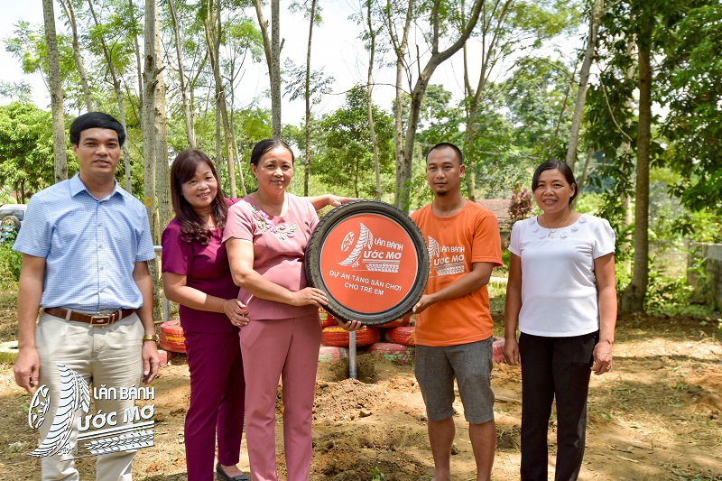 Sân chơi ước mơ - Công trình nhỏ, ý nghĩa lớn