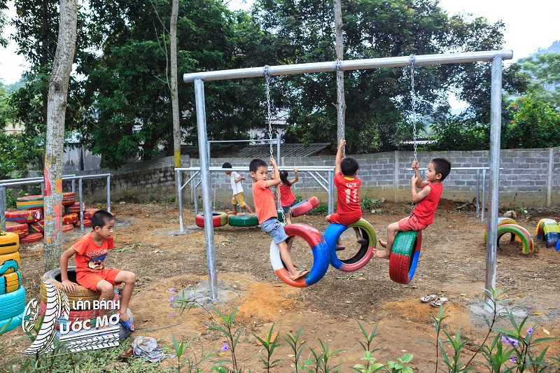 Sân chơi ước mơ - Công trình nhỏ, ý nghĩa lớn