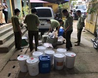 Lạng Sơn Phát hiện xe ô tô vận chuyển hàng nhập lậu 
