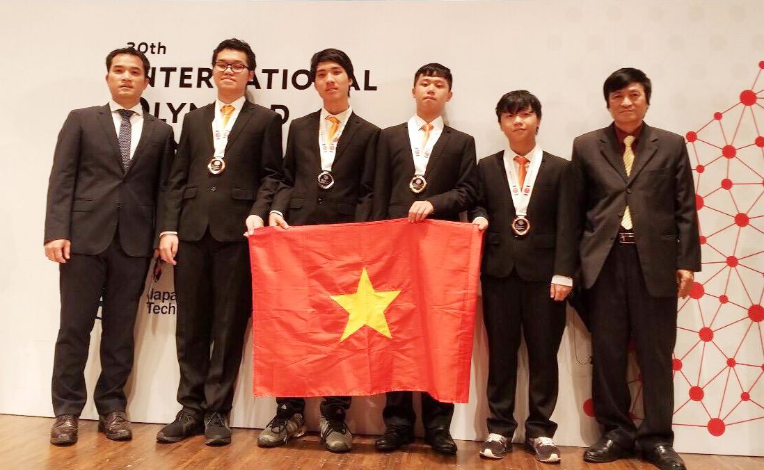 Chiều nay 9/8: Bộ GD&ĐT tổ chức đón đội tuyển Olympic Tin học về nước 