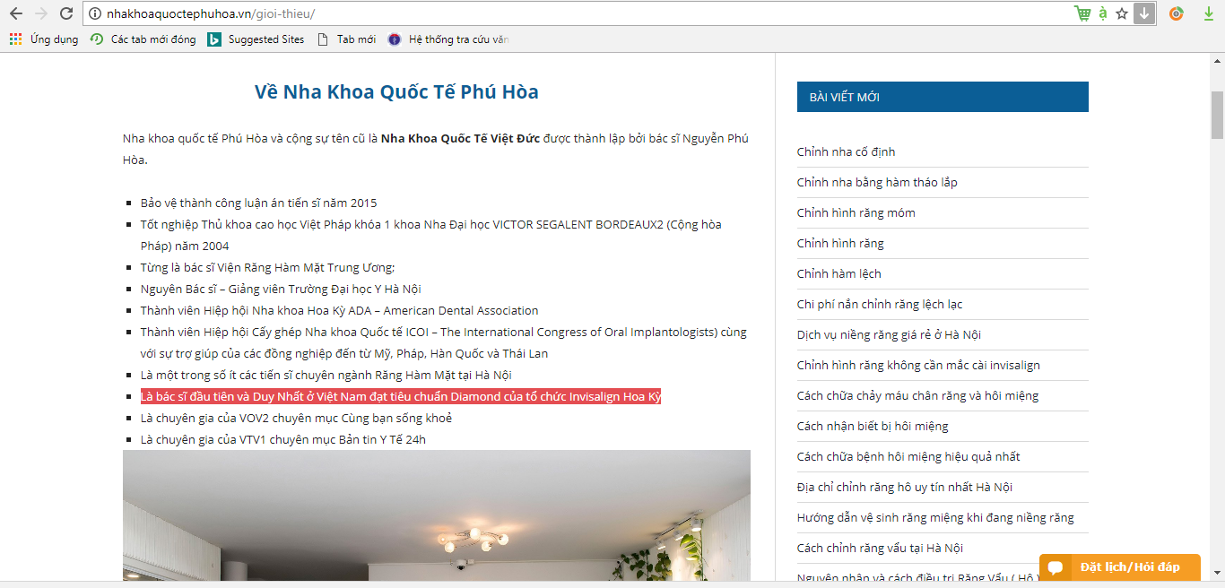 Nha khoa Phú Hòa: Tự thổi phồng chất lượng?
