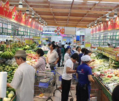Siêu thị thắng lớn trong kỳ nghỉ lễ