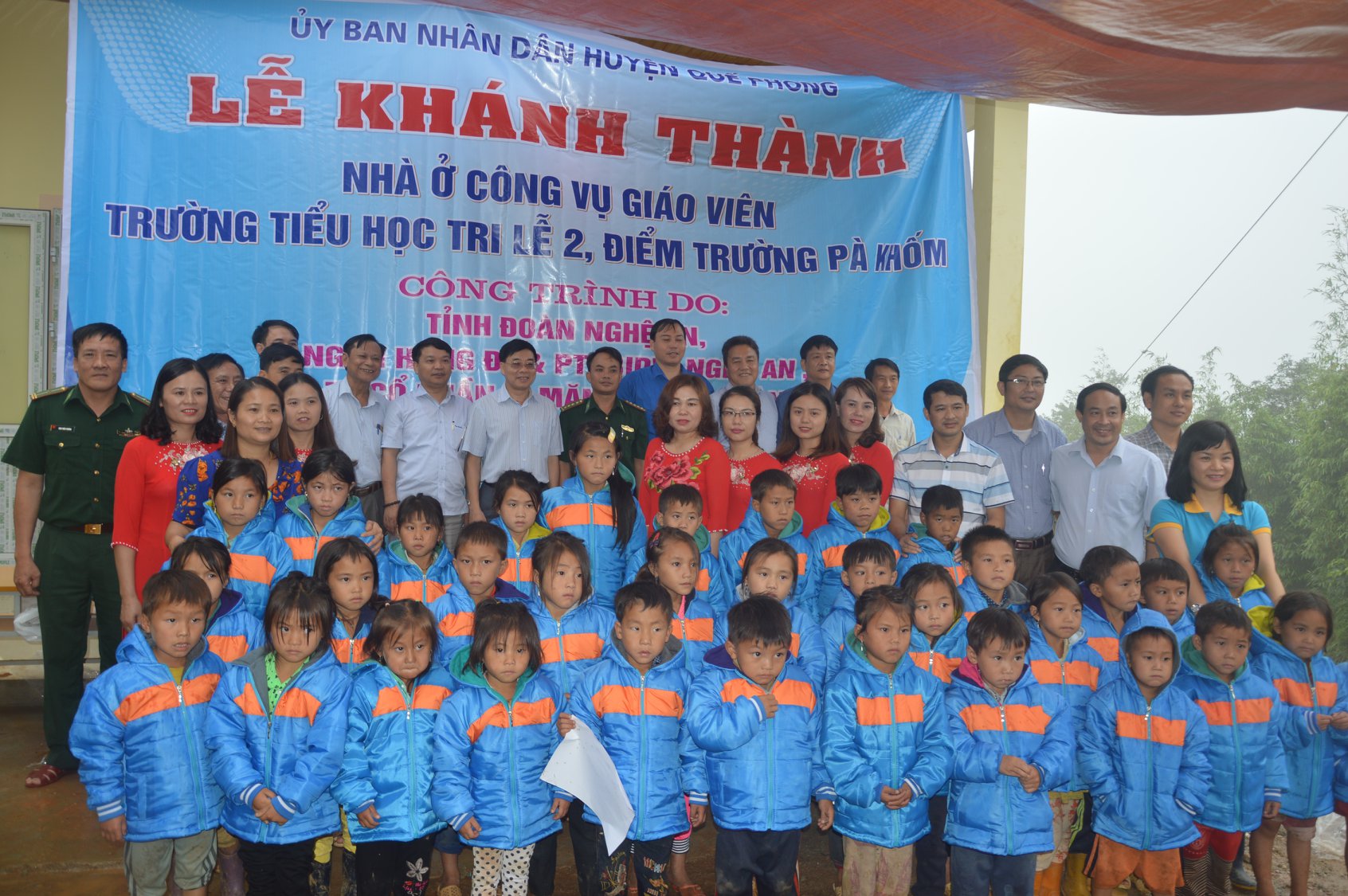 Khánh thành nhà công vụ cho giáo viên điểm trường bản Pà Khốm