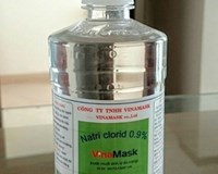 Thu hồi lô muối sinh lý của Công ty Vinamask kém chất lượng 