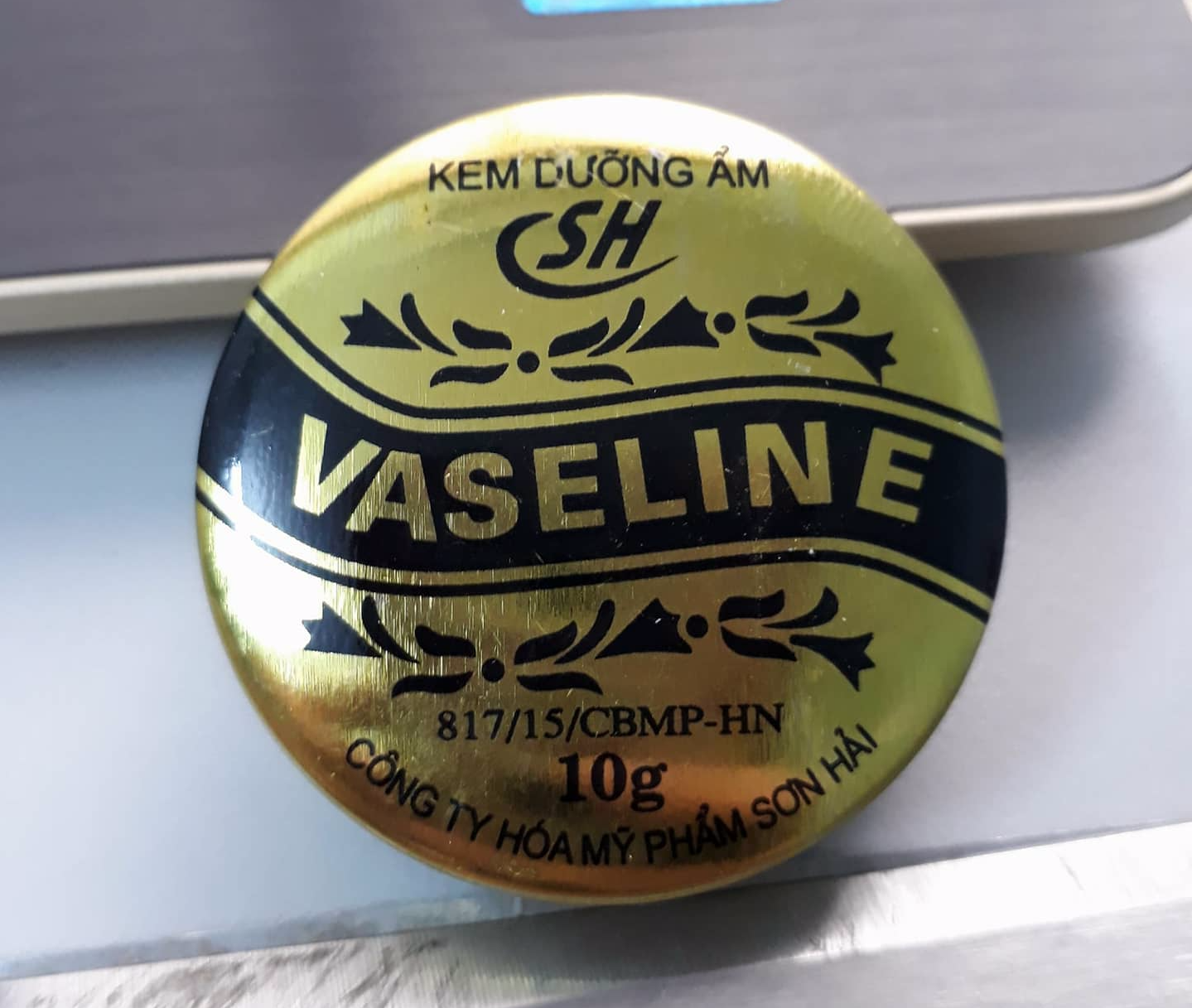 Thu hồi khẩn cấp kem dưỡng ẩm Vaseline SH 