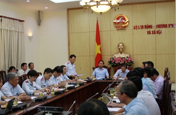 Thanh tra công tác quản lý nhà nước tại Bộ Lao động-Thương binh  Xã hội và một số tỉnh thành 