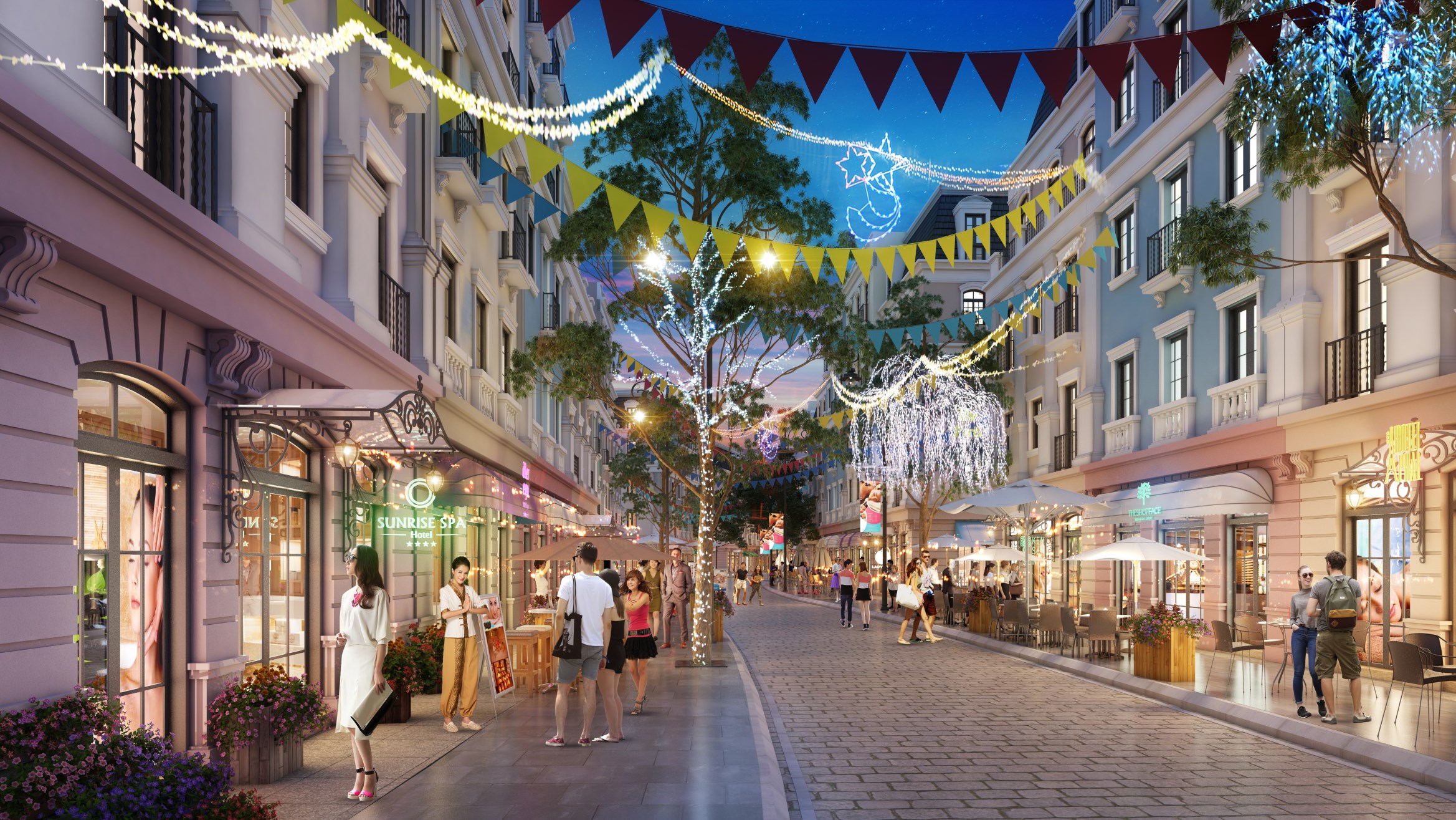 Shophouse cũng chính là xu hướng đầu tư trên thị trường BĐS du lịch, nghỉ dưỡng hiện nay