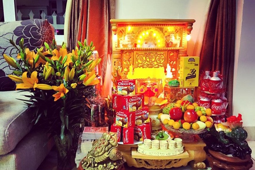 Cách chuẩn bị mâm cỗ cúng Thần Tài  rước tài lộc cả năm