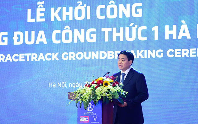Hà Nội khởi công đường đua công thức 1 