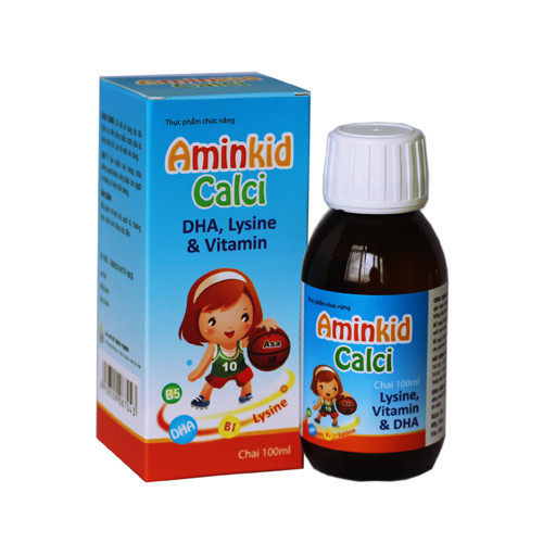 Cảnh báo: Không mua thực phẩm chức năng Aminkid Calci trên một số website