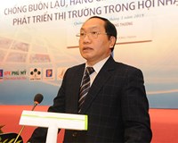 Văn phòng Thường trực BCĐ 389 Quốc gia vừa làm việc với 4 tỉnh biên giới về công tác chống buôn lậu
