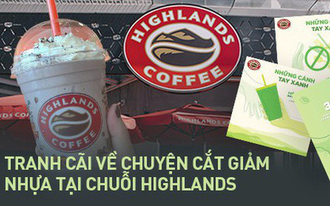 Highlands Coffee vẫn phục vụ đồ nhựa cho khách như một điều tất nhiên Nhiều người lắc đầu ngán ngẩm Vì sao nhất định không thay đổi 