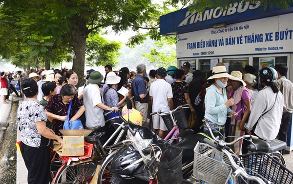 Thủ tục địa điểm cấp thẻ đi xe buýt miễn phí tại hà Nội 