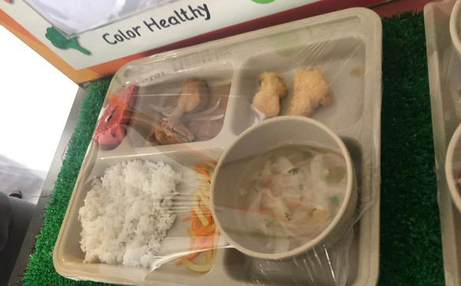 Sẽ thanh tra đột xuất trường quốc tế Việt Úc theo tố giác về suất ăn không đảm bảo chất lượng