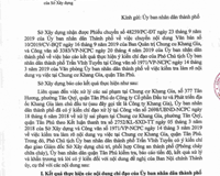 Khẩn trương tổ chức thực hiện cưỡng chế vi phạm thu hồi phí bảo trì 2 đối với công ty Khang Gia 