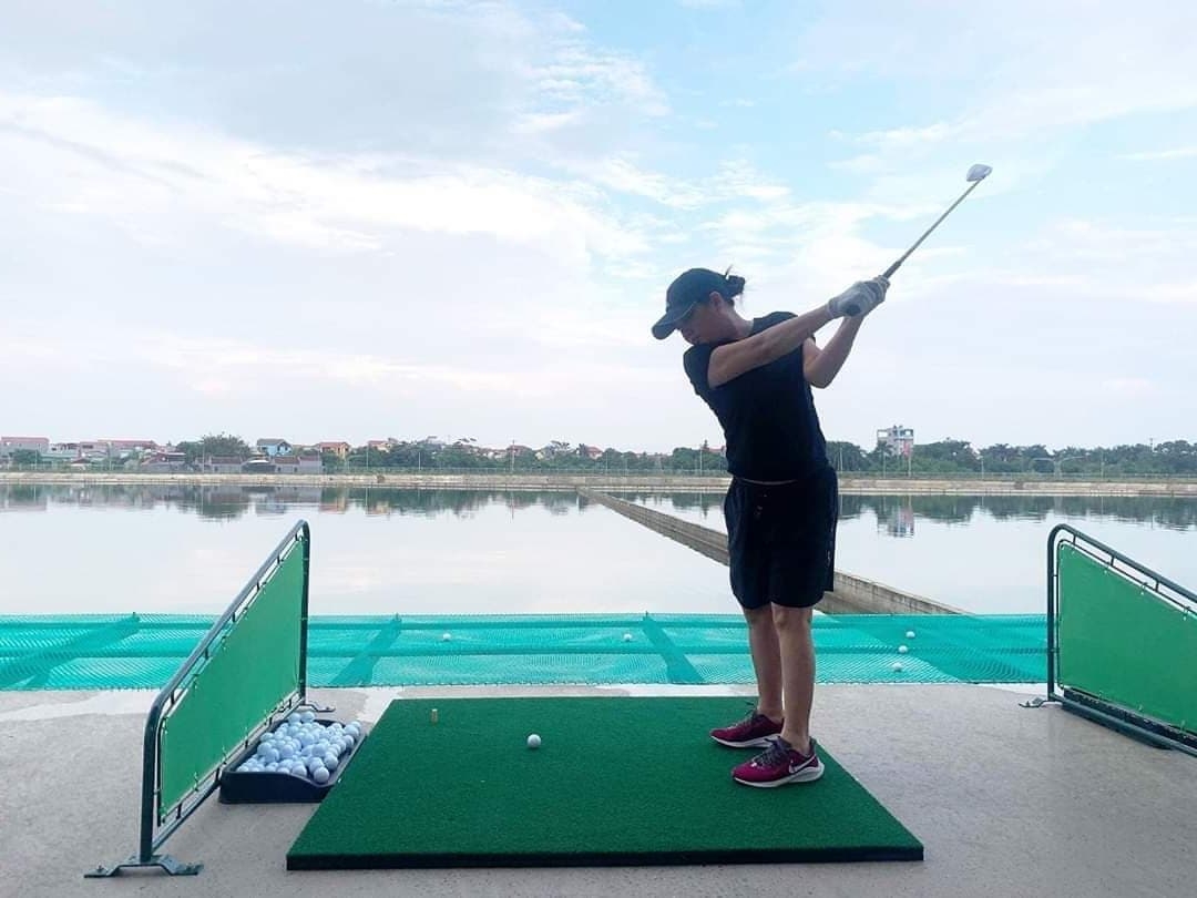 Sau phản ánh, sân tập golf trong Nhà máy nước mặt sông Đuống bất ngờ biến mất