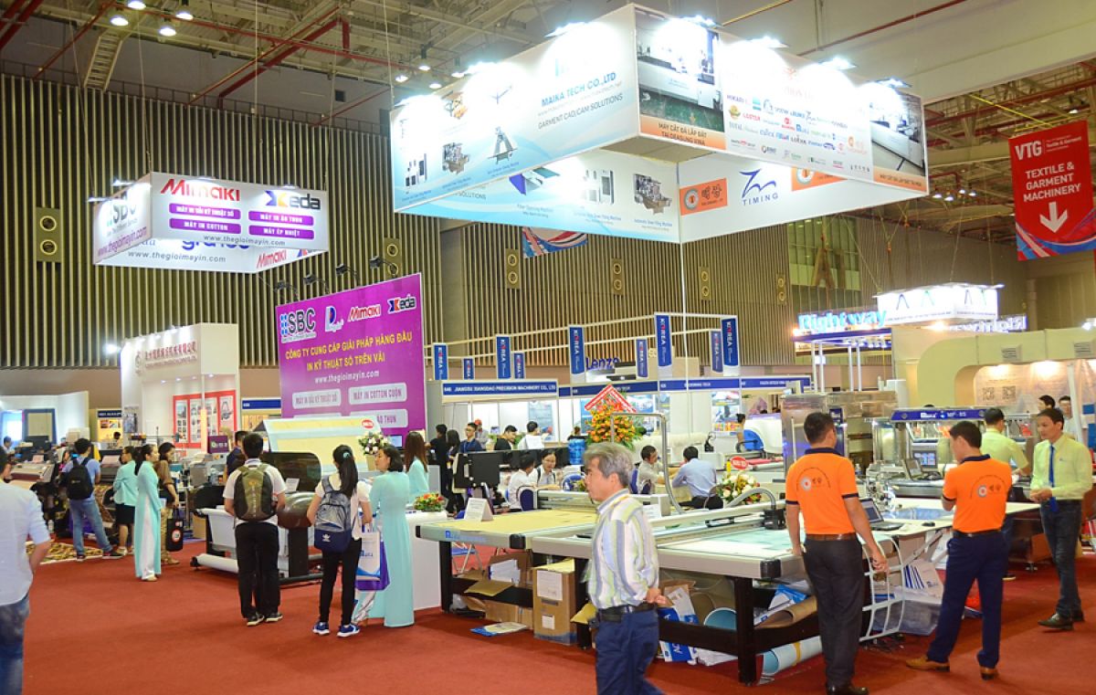 Triển lãm chuyên ngành dệt may và da giày tại TPHCM