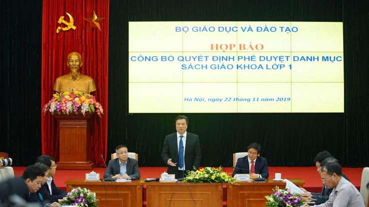 Bộ GDĐT công bố 32 cuốn sách giáo khoa lớp 1 mới