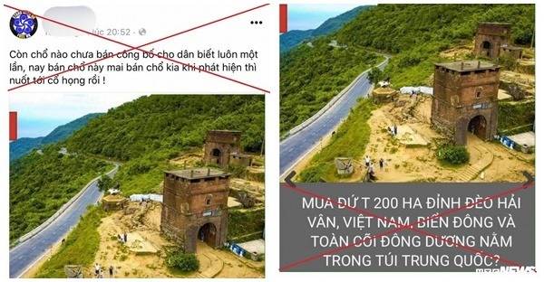 Xử nghiêm đối tượng tung tin thất thiệt về giao đất trên núi Hải Vân