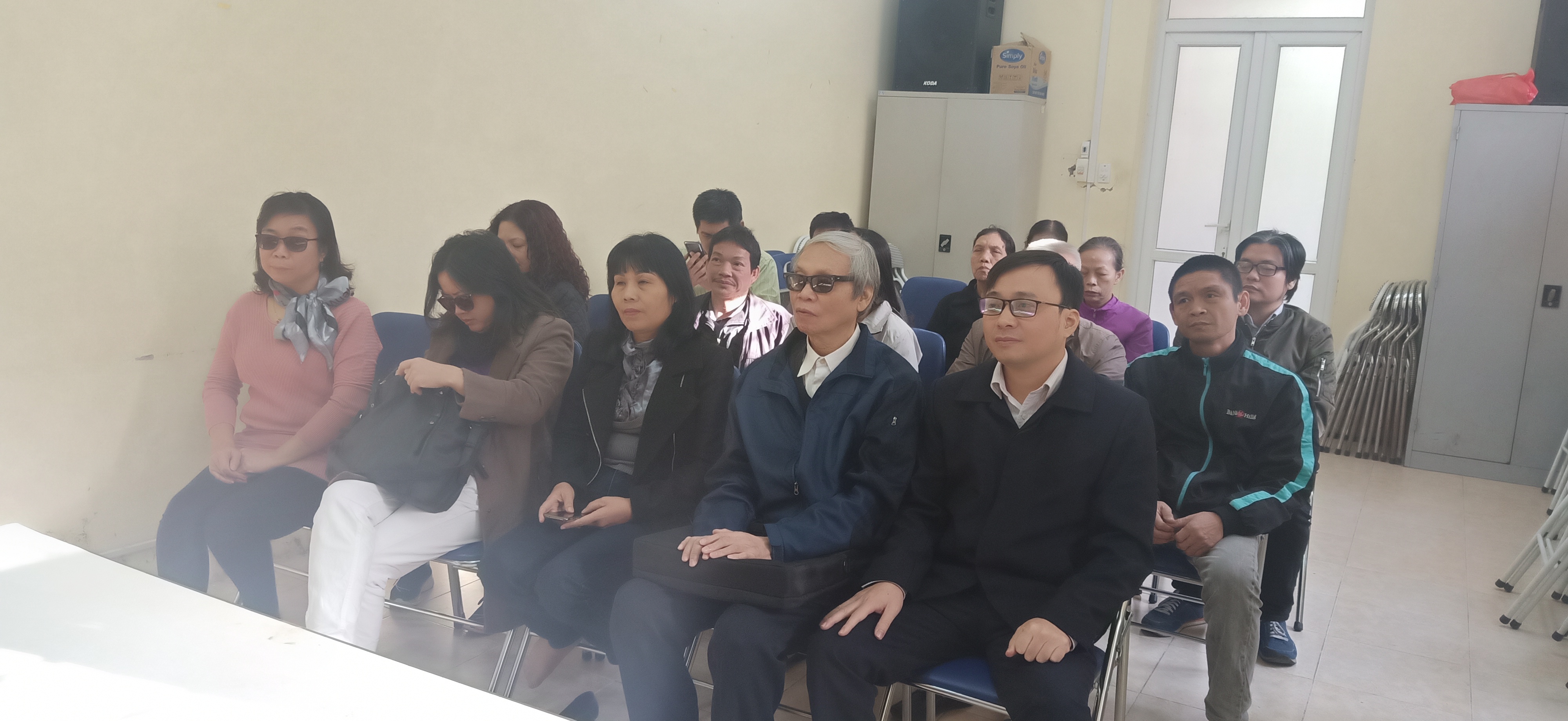 Lớp hướng dẫn sử dụng điện thoại thông minh dành cho người khiếm thị Thanh Xuân