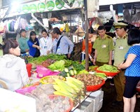 Hà Nội có14.028 cơ sở sản xuất kinh doanh sản phẩm nông sản trong các chợ 