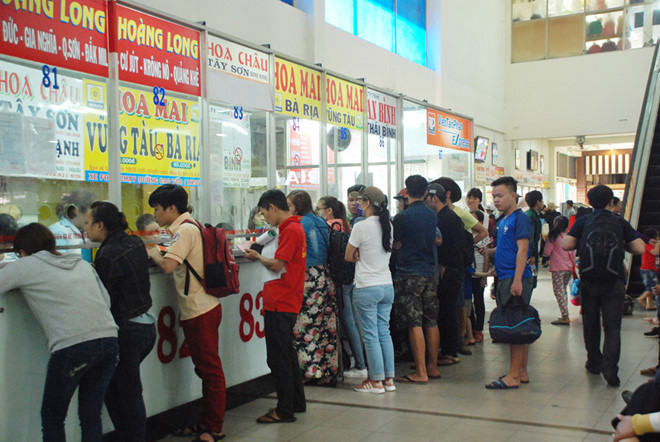 Giá vé xe TP Hồ Chí Minh dịp Tết Canh Tý tăng từ 20 - 60%
