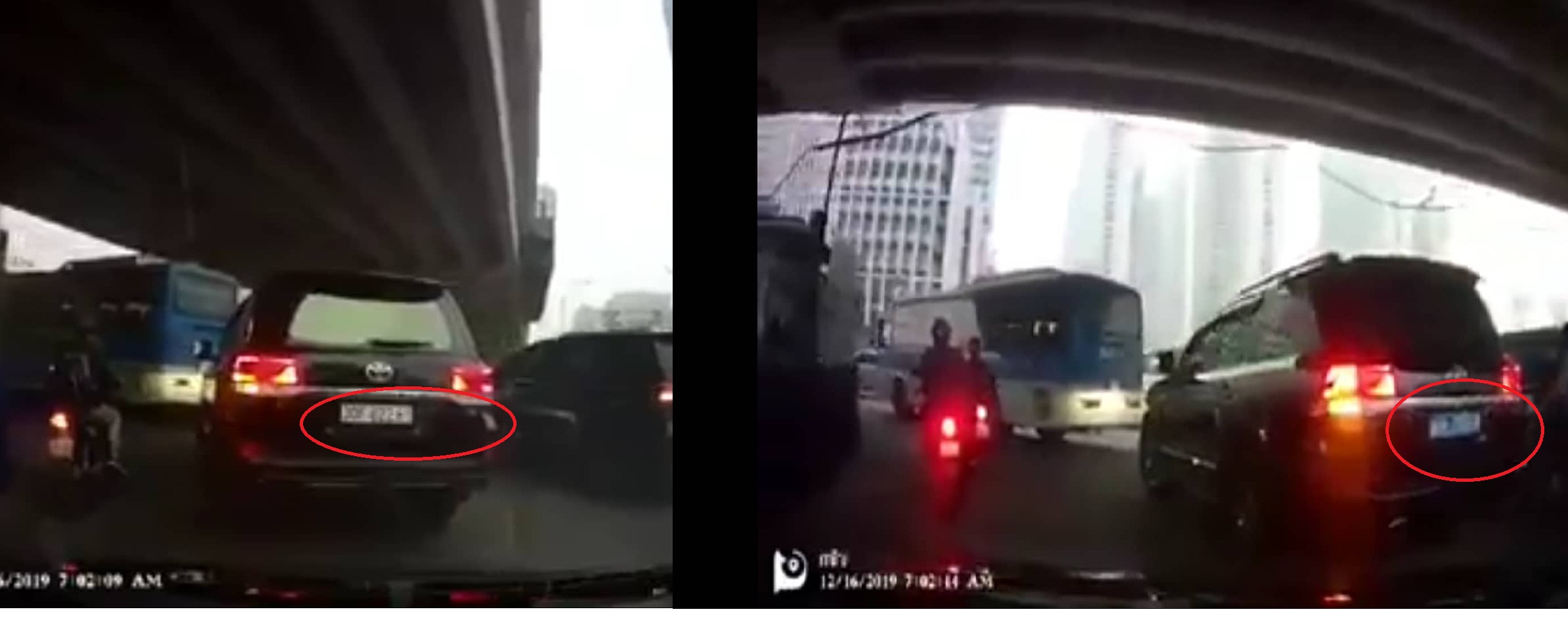 Tiếp tục xuất hiện xe đổi biển “trắng thành xanh” tại Hà Nội