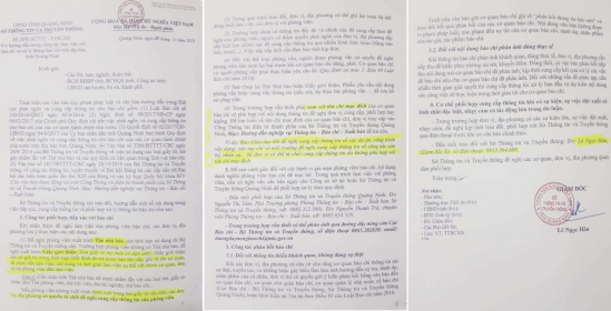 Thấy gì từ hướng dẫn của Sở TTTT tỉnh Quảng Ninh về thực hiện Luật Báo chí