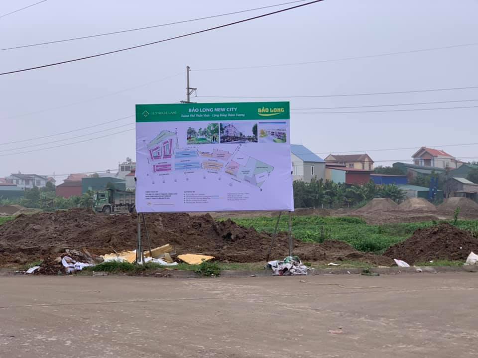 Dự án Bảo Long New City (Bắc Ninh) Thi công khi chưa được phê duyệt báo cáo đánh giá tác động môi trường