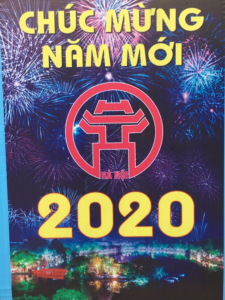 Không khí đón năm mới 2020 ngập tràn trên các tuyến phố Hà Nội