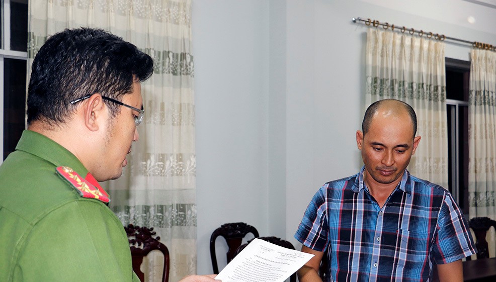 Bắt đối tượng xuyên tạc vụ việc xảy ra tại Đồng Tâm