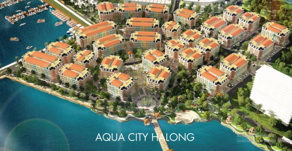 Dự án AQUA CITY Hạ Long chưa được cấp phép đã thi công rầm rộ