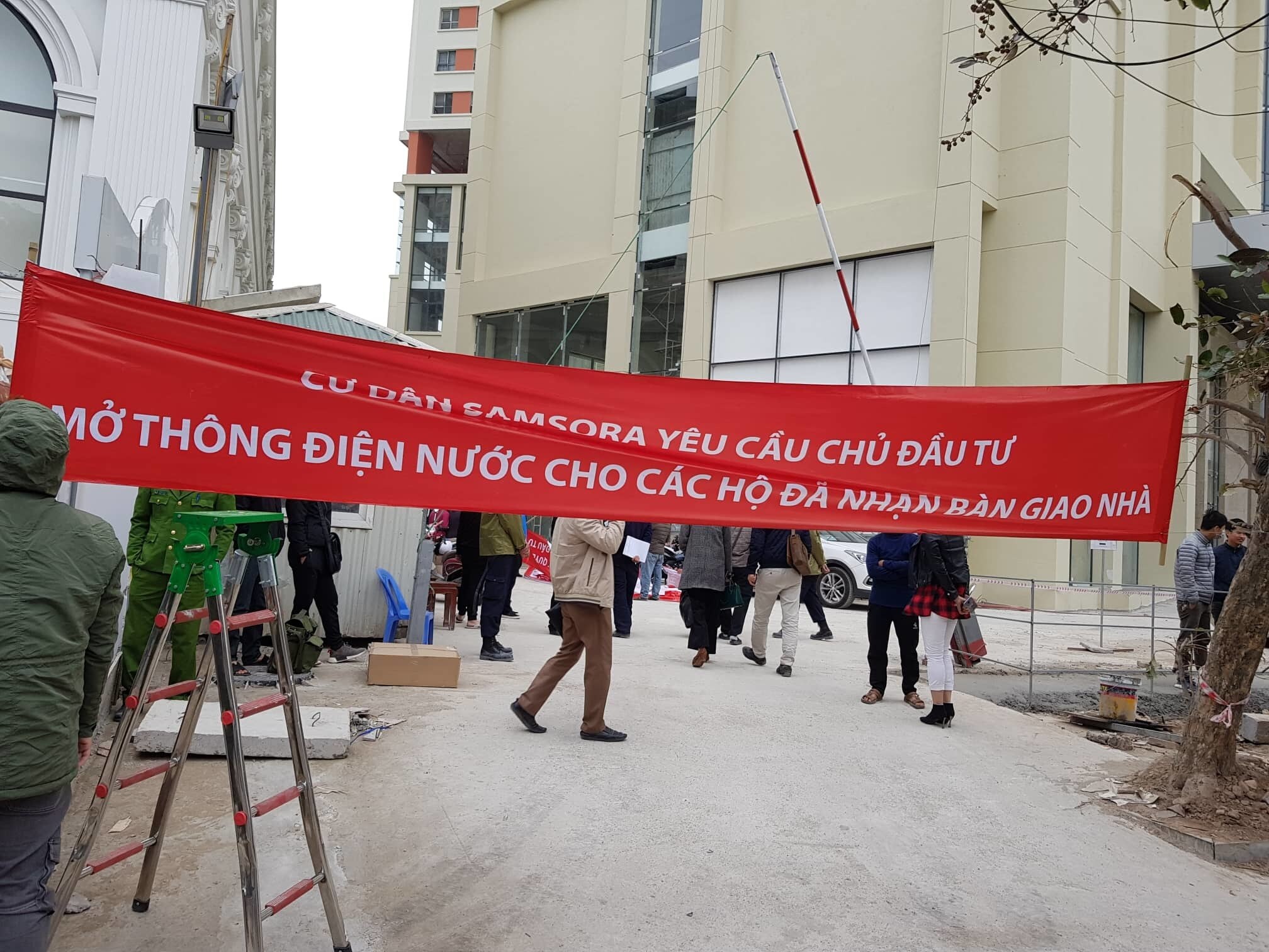 Dự án Samsora Premier Hàng chục cư dân bị đuổi khỏi nhà ngày Tết