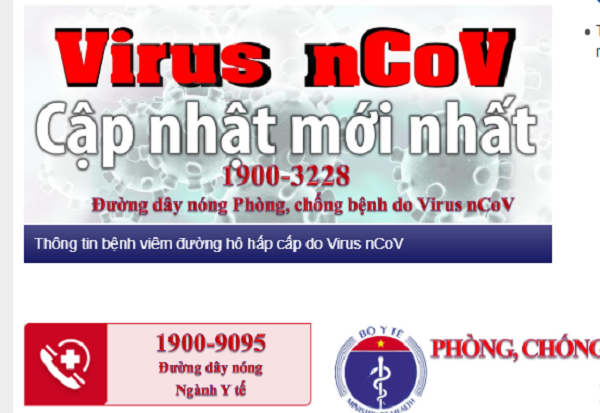 Mở thêm đường dây nóng Bộ Y tế tư vấn phòng chống dịch nCoV
