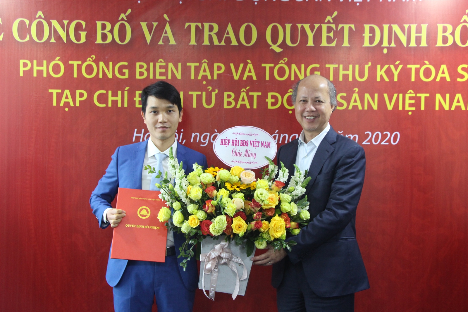 Bổ nhiệm Phó Tổng Biên tập Tạp chí điện tử Bất động sản Việt Nam