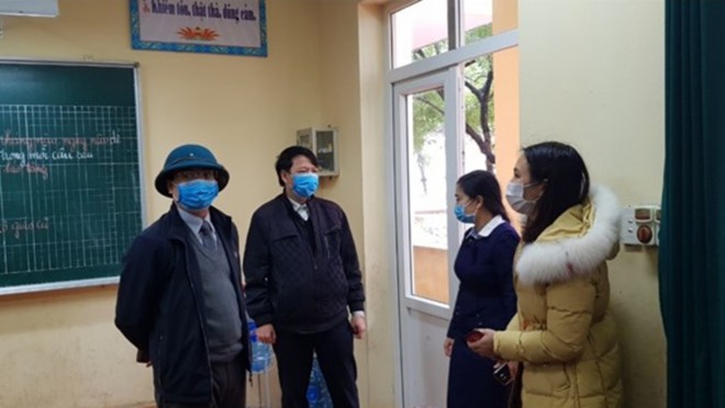 Vĩnh Phúc 38 học sinh ho, sốt không có liên quan đến COVID-19 (nCoV)