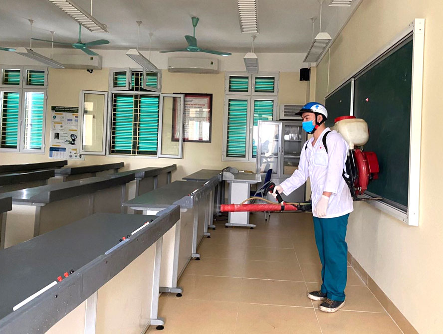 Các biện pháp phòng, chống dịch Covid-19 khi học sinh, sinh viên đi học trở lại