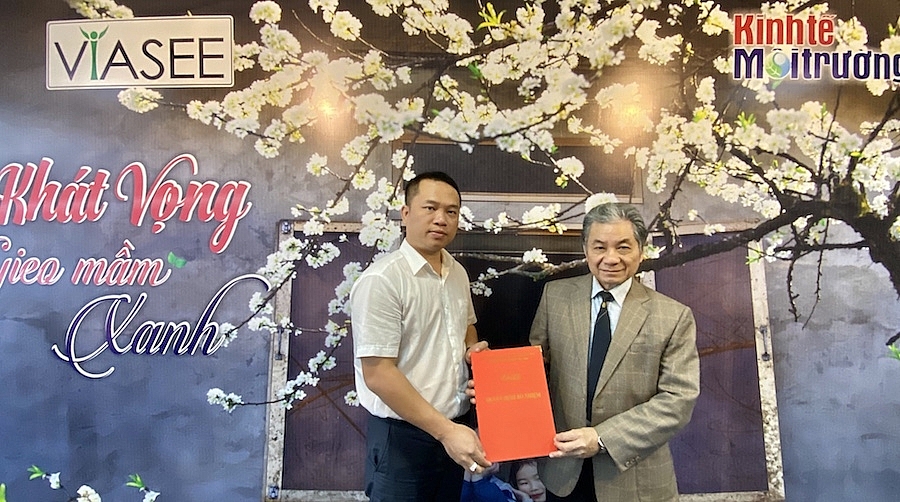 Bổ nhiệm ông Phan Chí Hiếu làm Phó Chủ tịch Trung ương Hội Kinh tế Môi trường Việt Nam