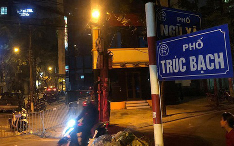 Hà Nội Phong tỏa khu phố, cách ly 22 hộ dân khu vực bệnh nhân nhiễm covid-19 cư trú