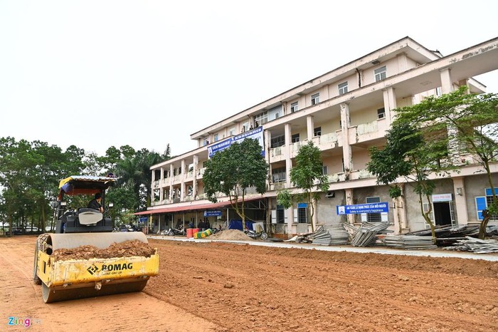 Hà Nội khẩn trương cải tạo bệnh viện Mê Linh cũ làm khu cách ly người trở về từ vùng dịch Covid-19