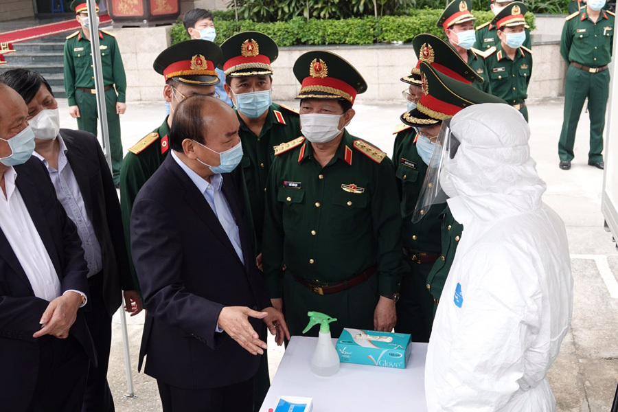 Mỗi người dân là một chiến sỹ trên mặt trận phòng chống dịch 