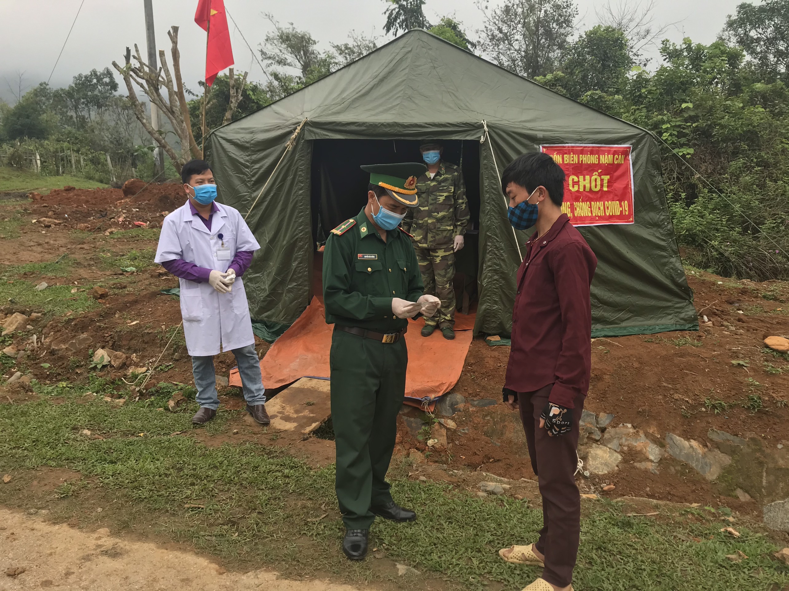 Lập thêm hàng chục chốt phòng chống dịch bệnh Covid – 19 tại khu vực biên giới
