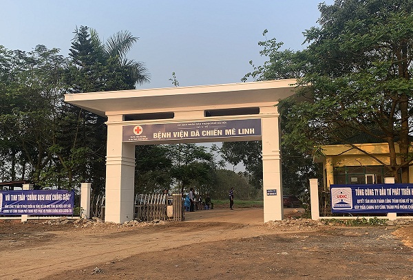 Khẩn trương hoàn thiện đưa vào sử dụng Bệnh viện dã chiến Mê Linh