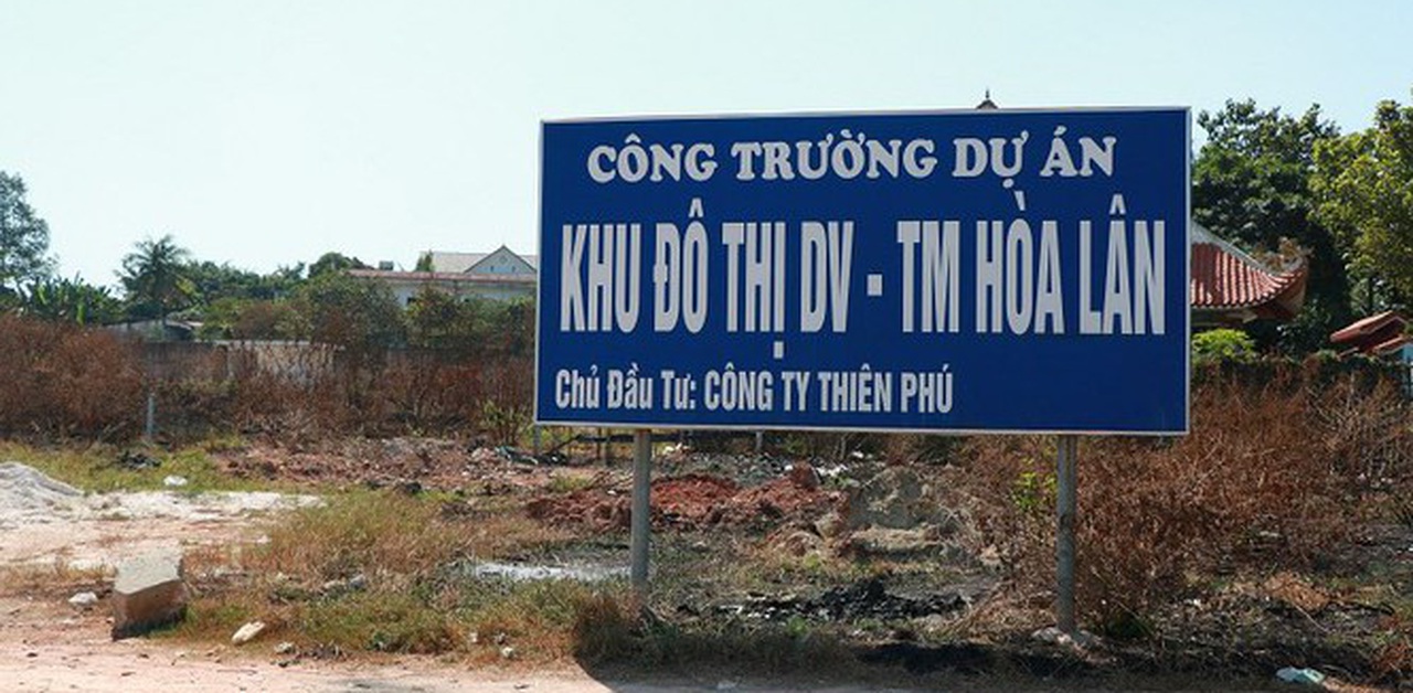 Bắt tạm giam 3 lãnh đạo Công ty Thiên Phú liên quan dự án Hòa Lân