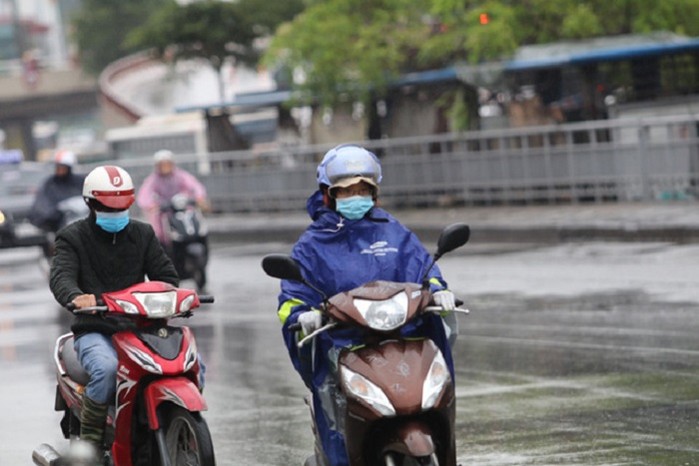 Dự báo thời tiết ngày mai 0142020 Không khí lạnh tăng cường, Hà Nội có mưa phùn và sương mù